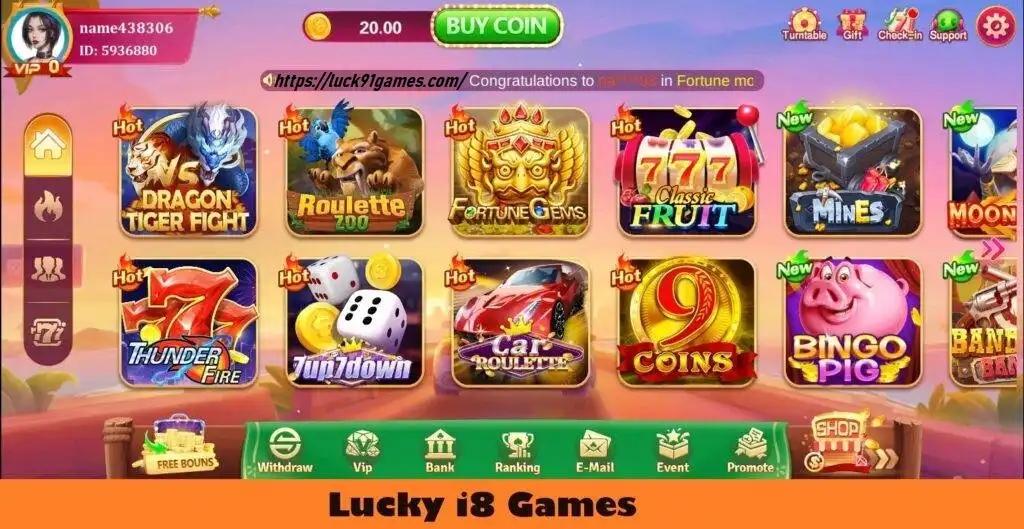 Lucky i8 Game